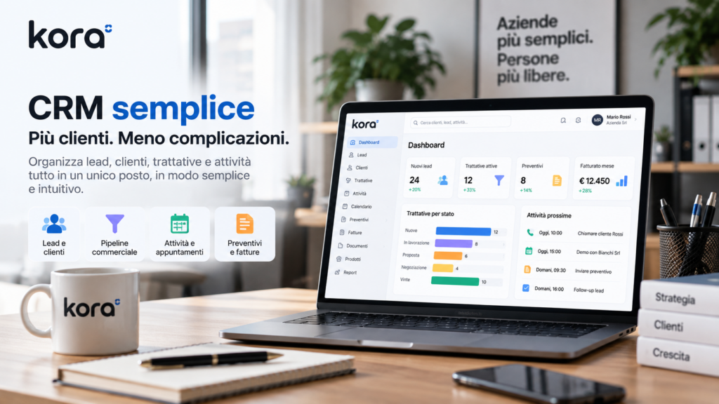 CRM semplice: come scegliere un software facile da usare per una PMI
