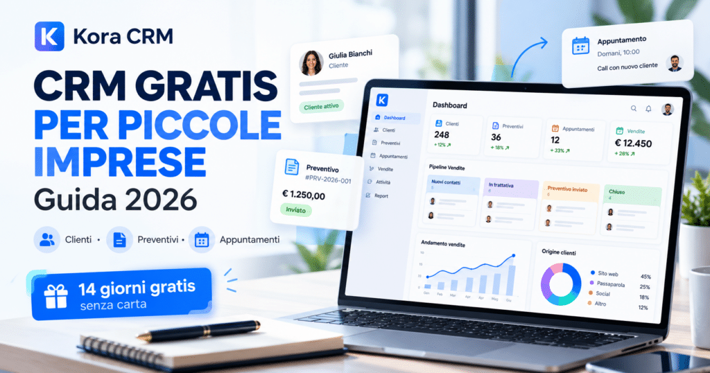 CRM Gratis per Piccole Imprese 2026