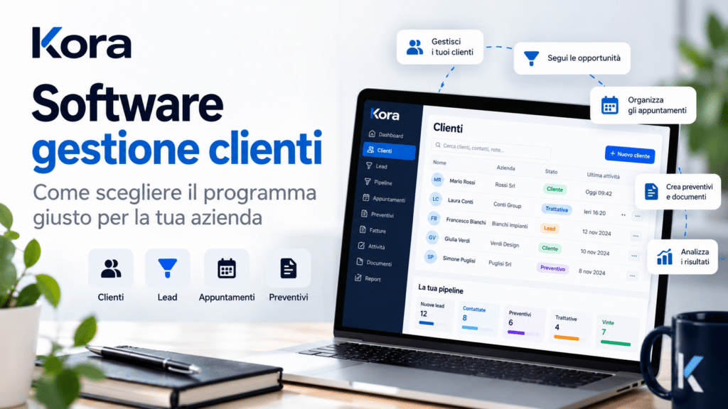 Software Gestione Clienti 2026: funzioni, costi e quale scegliere